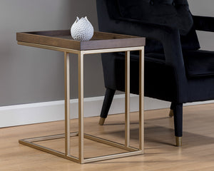 Arden C- Shaped Side Table - accent tables for living rooms | Image 8 | InSTYLE Home & Rugs