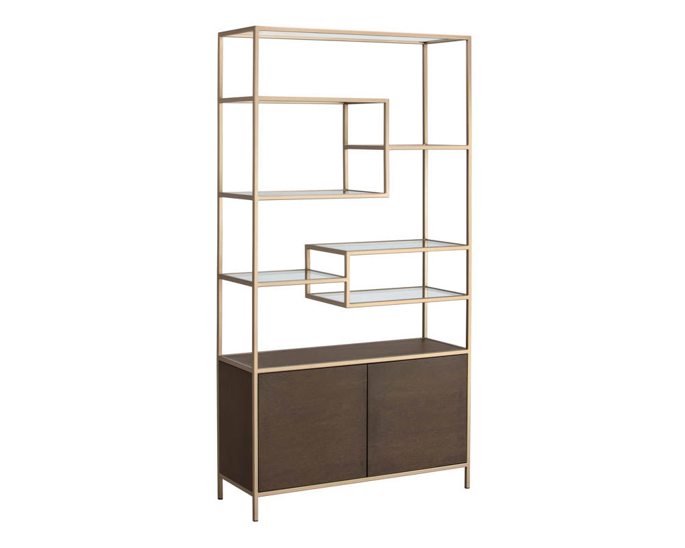 Stamos Bookcase - elegant cabinets for any room | Image 4 | InSTYLE Home & Rugs