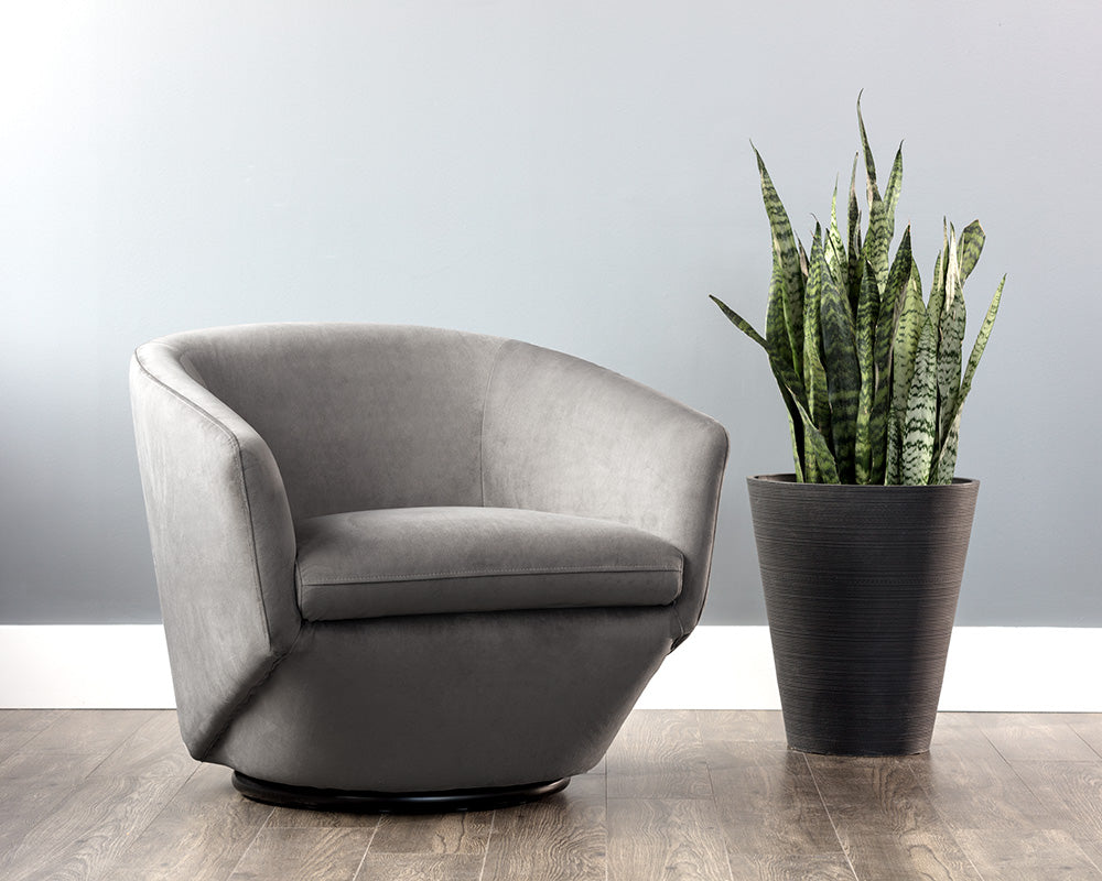 Treviso Swivel Lounge Chair - comfortable chairs for relaxation | Image 4 | InSTYLE Home & Rugs