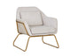 Watts Lounge Chair - Gold