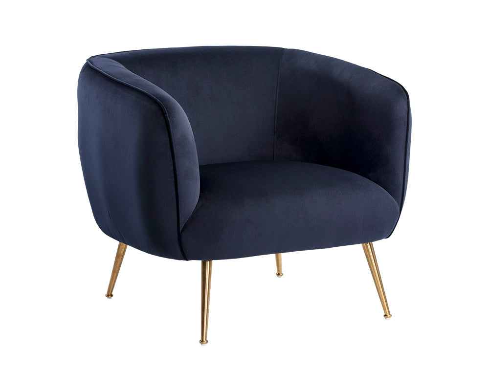 Amara Lounge Chair - perfect for casual unwinding | Image 2 | InSTYLE Home & Rugs