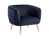 Amara Lounge Chair - perfect for casual unwinding | Image 2 | InSTYLE Home & Rugs