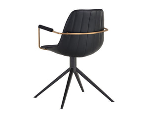 Cassius Swivel Dining Armchair - comfortable dining experience | Image 12 | InSTYLE Home & Rugs
