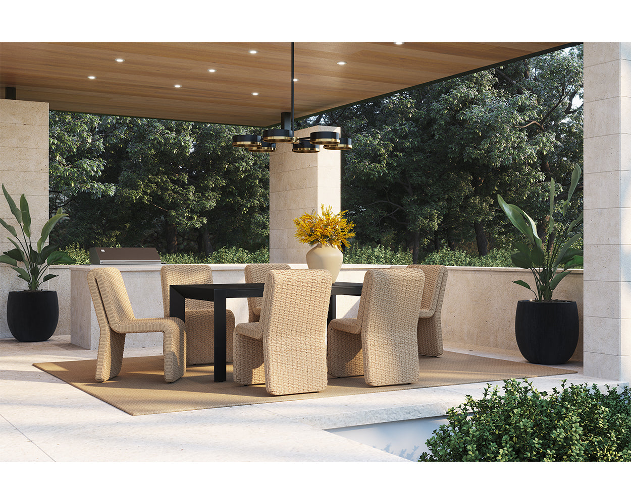 Oswin Chandelier - elegant chandeliers for interiors | Image 4 | InSTYLE Home & Rugs