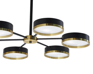 Oswin Chandelier - elegant chandeliers for interiors | Image 6 | InSTYLE Home & Rugs