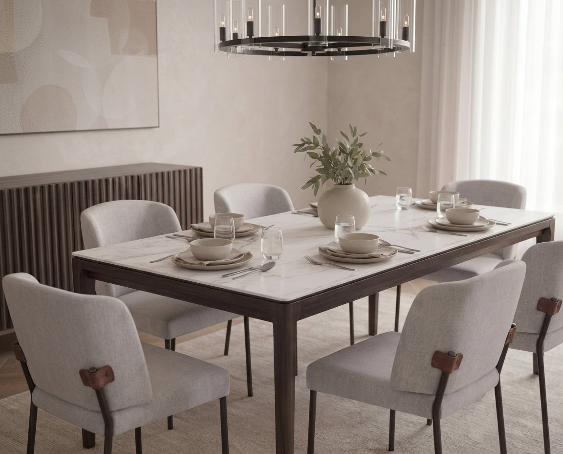 Queens Dining Table - elegant tables for dining rooms | Image 4 | InSTYLE Home & Rugs