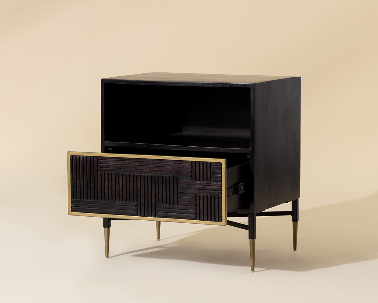 Markwood Nightstand - modern storage for your bedside | Image 3 | InSTYLE Home & Rugs