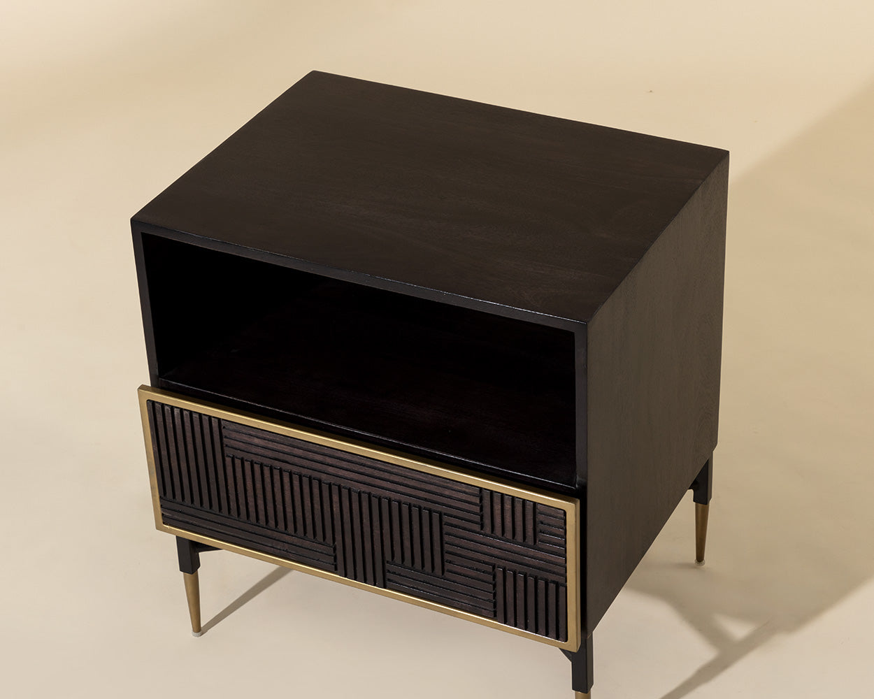 Markwood Nightstand - modern storage for your bedside | Image 5 | InSTYLE Home & Rugs