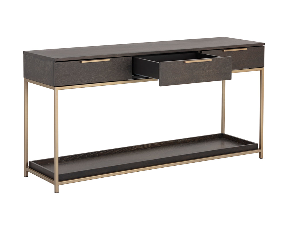 Rebel Console Table With Drawers - sleek design for modern homes | Image 6 | InSTYLE Home & Rugs