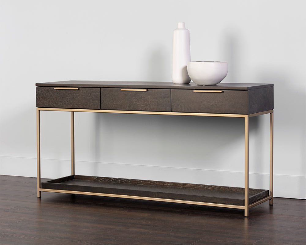 Rebel Console Table With Drawers - sleek design for modern homes | Image 7 | InSTYLE Home & Rugs