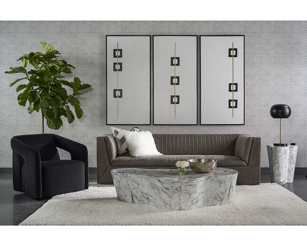 Kendrick Swivel Lounge Chair - comfortable chairs for relaxation | Image 4 | InSTYLE Home & Rugs