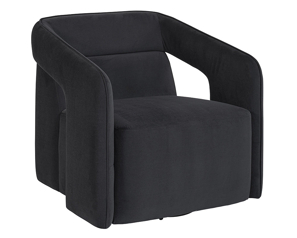 Kendrick Swivel Lounge Chair - comfortable chairs for relaxation | Image 17 | InSTYLE Home & Rugs