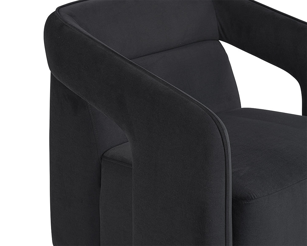 Kendrick Swivel Lounge Chair - comfortable chairs for relaxation | Image 8 | InSTYLE Home & Rugs