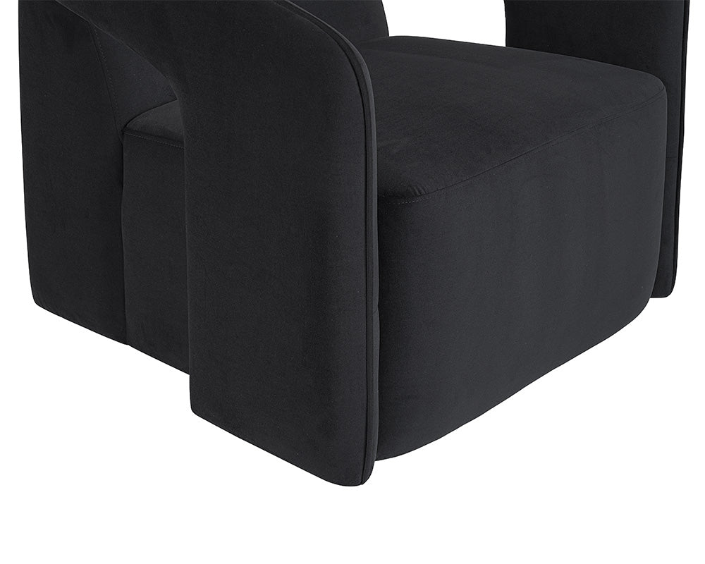 Kendrick Swivel Lounge Chair - comfortable chairs for relaxation | Image 9 | InSTYLE Home & Rugs