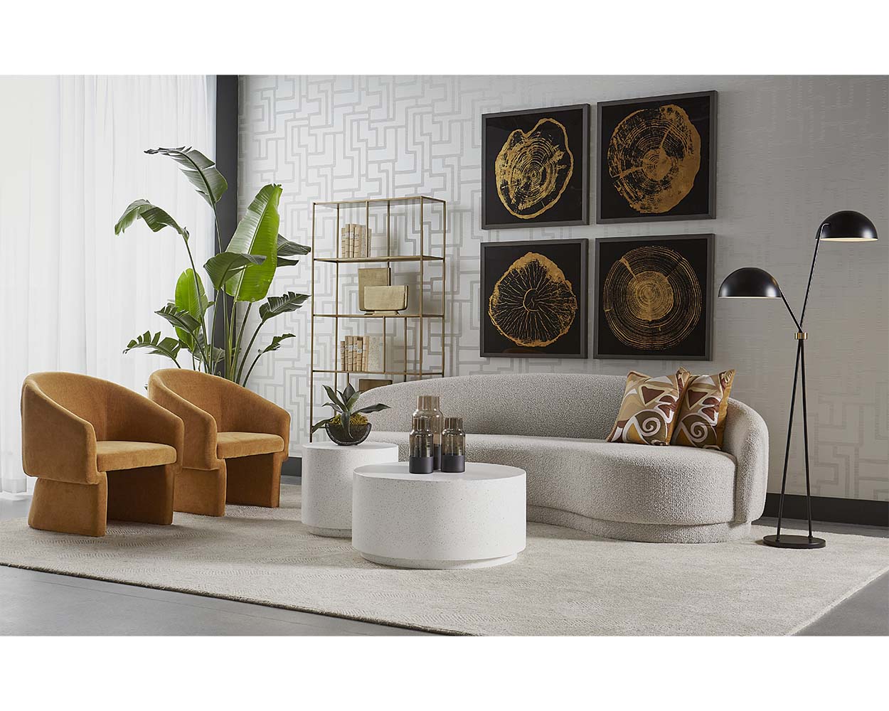 Lauryn Lounge Chair - comfortable chairs for relaxation | Image 9 | InSTYLE Home & Rugs