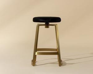Hendrix Swivel Counter Stool - perfect for modern counters | Image 4 | InSTYLE Home & Rugs