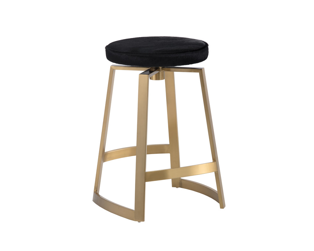 Hendrix Swivel Counter Stool - perfect for modern counters | Image 6 | InSTYLE Home & Rugs