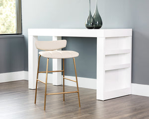 Lorelei Counter Stool - sleek stools for kitchen bars | Image 3 | InSTYLE Home & Rugs