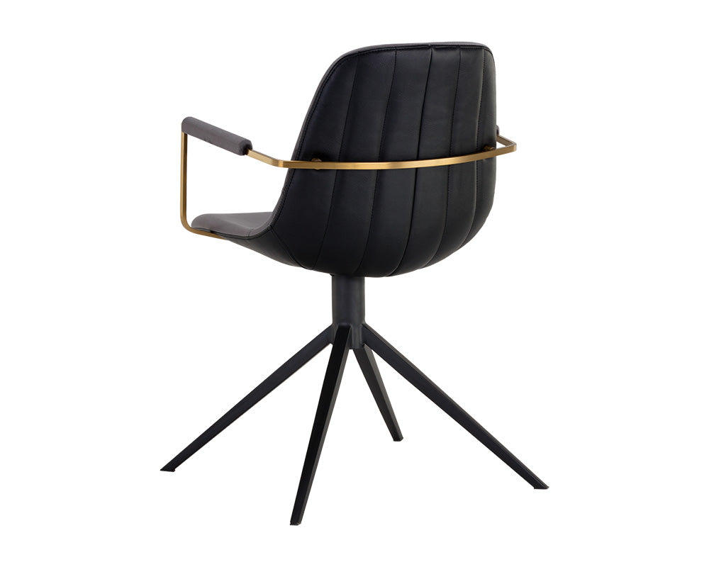 Cassius Swivel Dining Armchair - comfortable dining experience | Image 20 | InSTYLE Home & Rugs