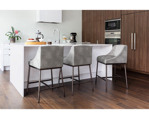 Dalary Counter Stool - sleek stools for kitchen bars | Image 2 | InSTYLE Home & Rugs