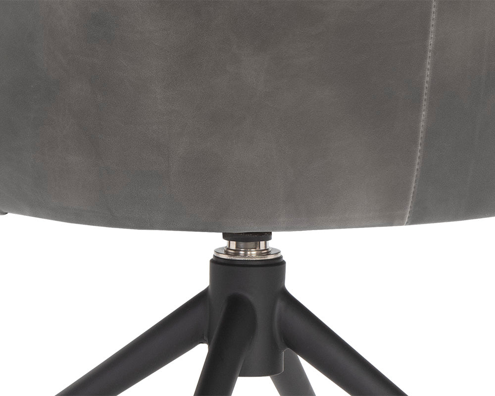 Bretta Swivel Dining Chair - stylish chairs for any table | Image 10 | InSTYLE Home & Rugs