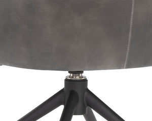 Bretta Swivel Dining Chair - stylish chairs for any table | Image 10 | InSTYLE Home & Rugs