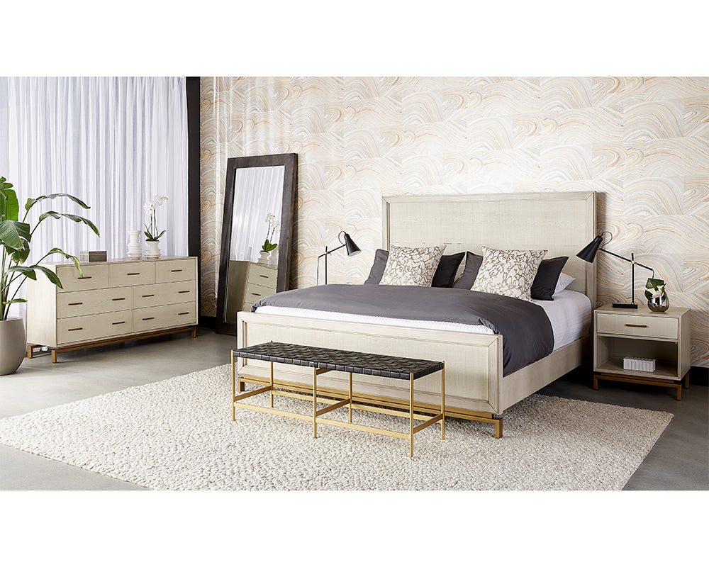 Valencia Nightstand - modern storage for your bedside | Image 3 | InSTYLE Home & Rugs