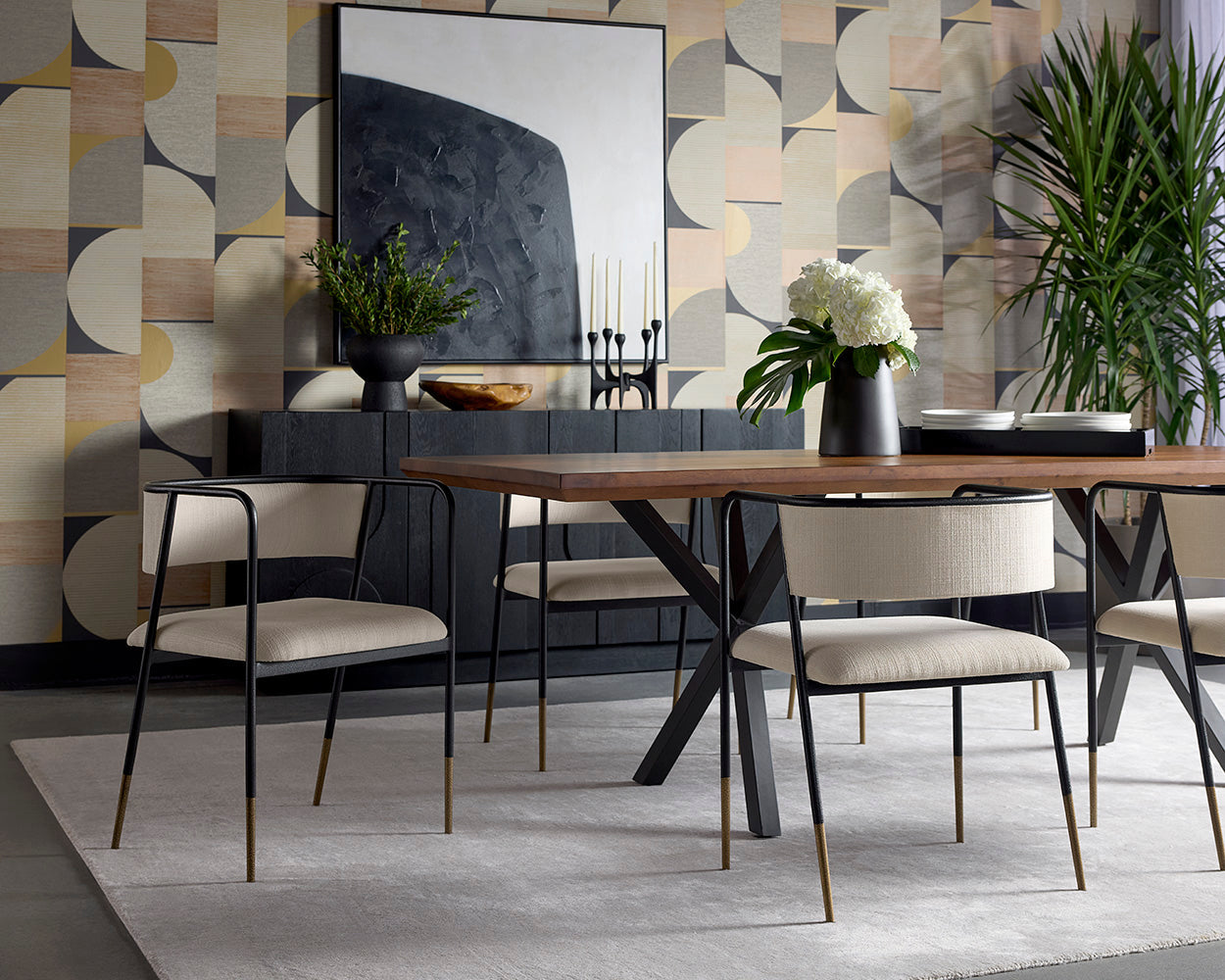 Lark Dining Table - stylish dining tables for gatherings | Image 5 | InSTYLE Home & Rugs