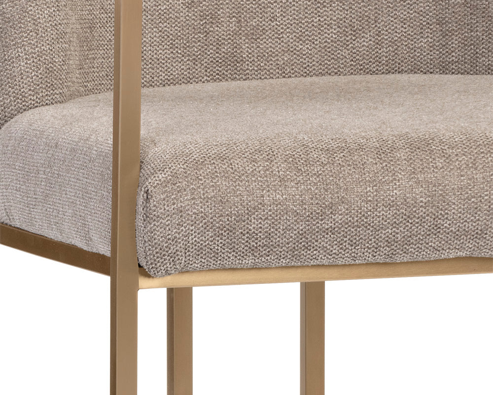 Rayla Dining Armchair - elegant seating for dining areas | Image 9 | InSTYLE Home & Rugs