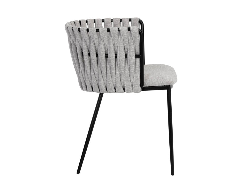 Sarai Dining Armchair - elegant seating for dining areas | Image 4 | InSTYLE Home & Rugs
