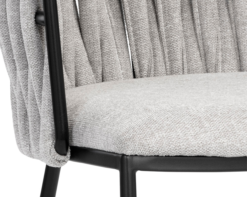 Sarai Dining Armchair - elegant seating for dining areas | Image 6 | InSTYLE Home & Rugs