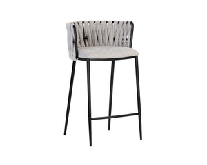 Sarai Counter Stool - perfect for modern counters | Image 6 | InSTYLE Home & Rugs
