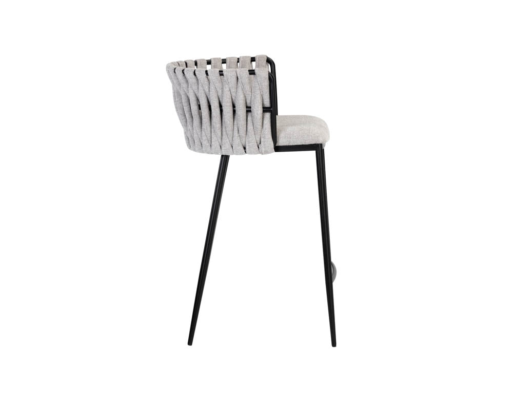 Sarai Counter Stool - perfect for modern counters | Image 6 | InSTYLE Home & Rugs