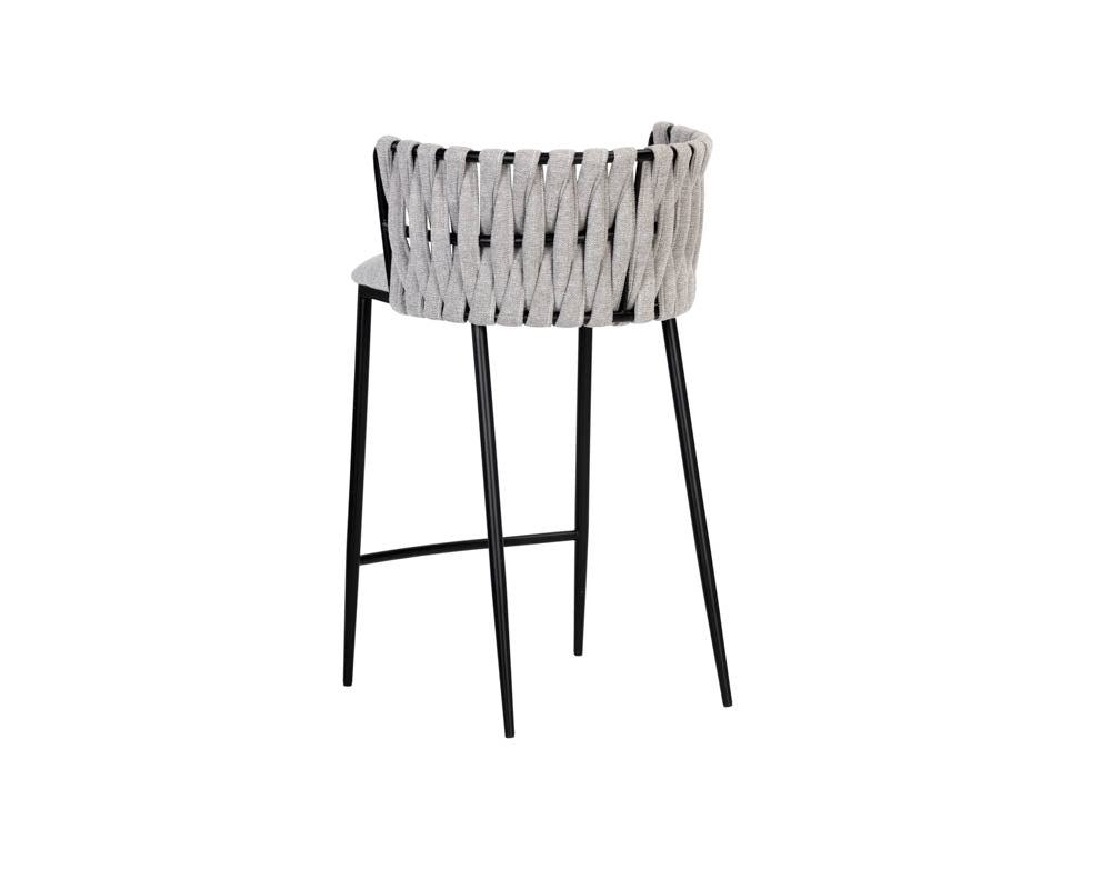 Sarai Counter Stool - perfect for modern counters | Image 7 | InSTYLE Home & Rugs