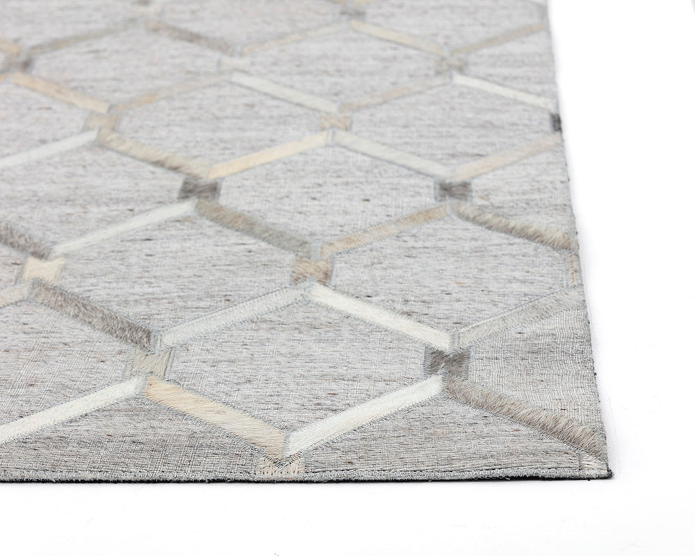 Bordeaux Hand-made Rug - elegant rugs for living spaces | Image 6 | InSTYLE Home & Rugs