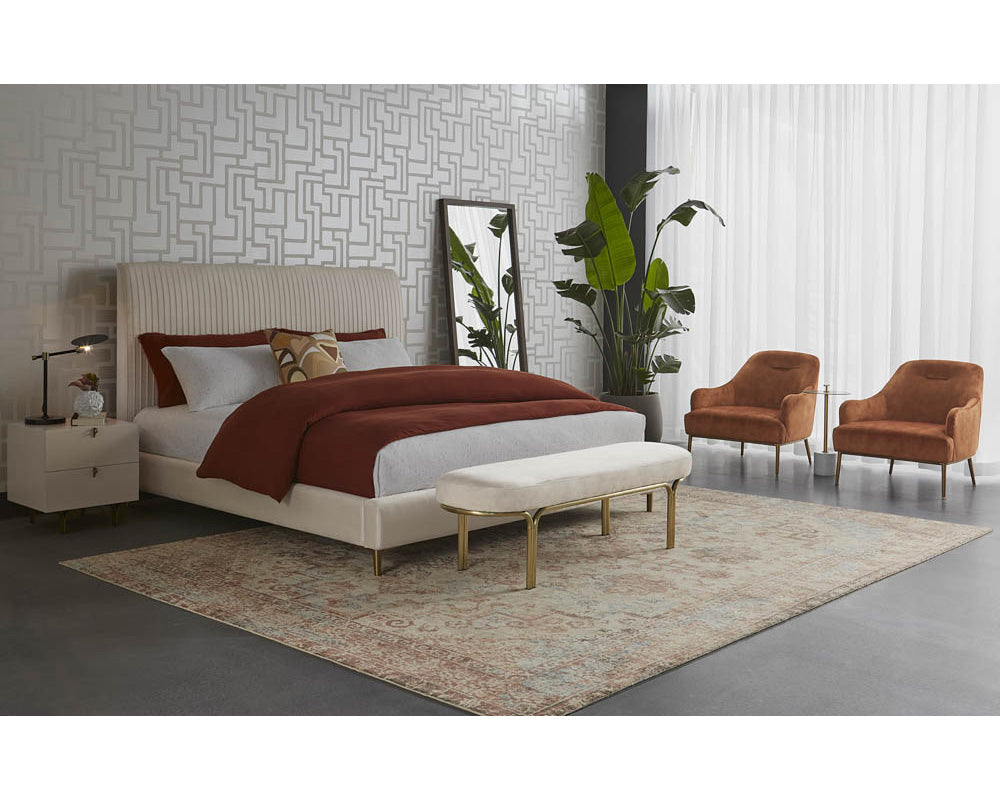 Cameron Lounge Chair - perfect for casual unwinding | Image 5 | InSTYLE Home & Rugs