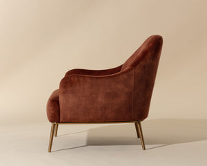 Cameron Lounge Chair - perfect for casual unwinding | Image 7 | InSTYLE Home & Rugs