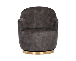 Casey Swivel Lounge Chair - comfortable chairs for relaxation | Image 5 | InSTYLE Home & Rugs