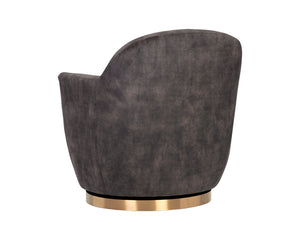 Casey Swivel Lounge Chair - comfortable chairs for relaxation | Image 7 | InSTYLE Home & Rugs