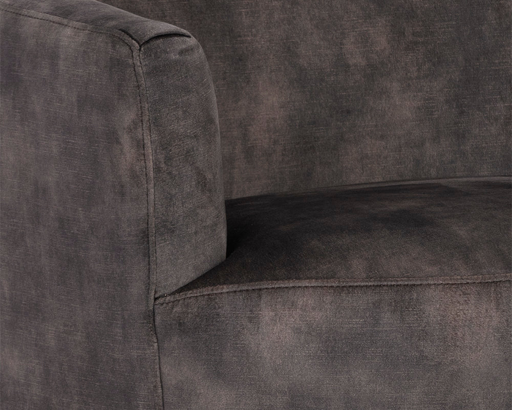 Casey Swivel Lounge Chair - comfortable chairs for relaxation | Image 8 | InSTYLE Home & Rugs