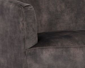 Casey Swivel Lounge Chair - comfortable chairs for relaxation | Image 8 | InSTYLE Home & Rugs