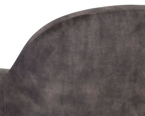 Casey Swivel Lounge Chair - comfortable chairs for relaxation | Image 10 | InSTYLE Home & Rugs