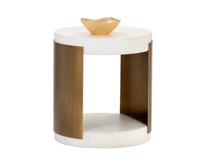 Cavette End Table - sturdy tables for outdoor spaces | Image 1 | InSTYLE Home & Rugs