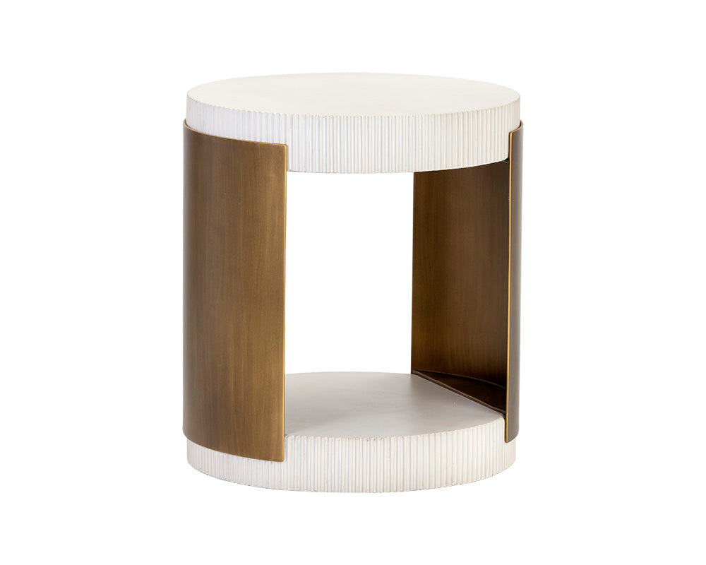 Cavette End Table - sturdy tables for outdoor spaces | Image 4 | InSTYLE Home & Rugs
