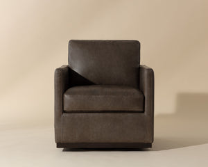 Portman Swivel Lounge Chair - comfortable chairs for relaxation | Image 12 | InSTYLE Home & Rugs