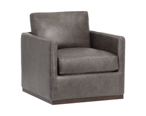 Portman Swivel Lounge Chair - comfortable chairs for relaxation | Image 12 | InSTYLE Home & Rugs