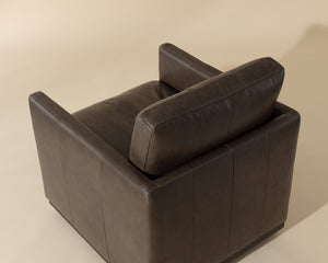 Portman Swivel Lounge Chair - comfortable chairs for relaxation | Image 13 | InSTYLE Home & Rugs