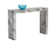 Axle Console Table - Marble Look