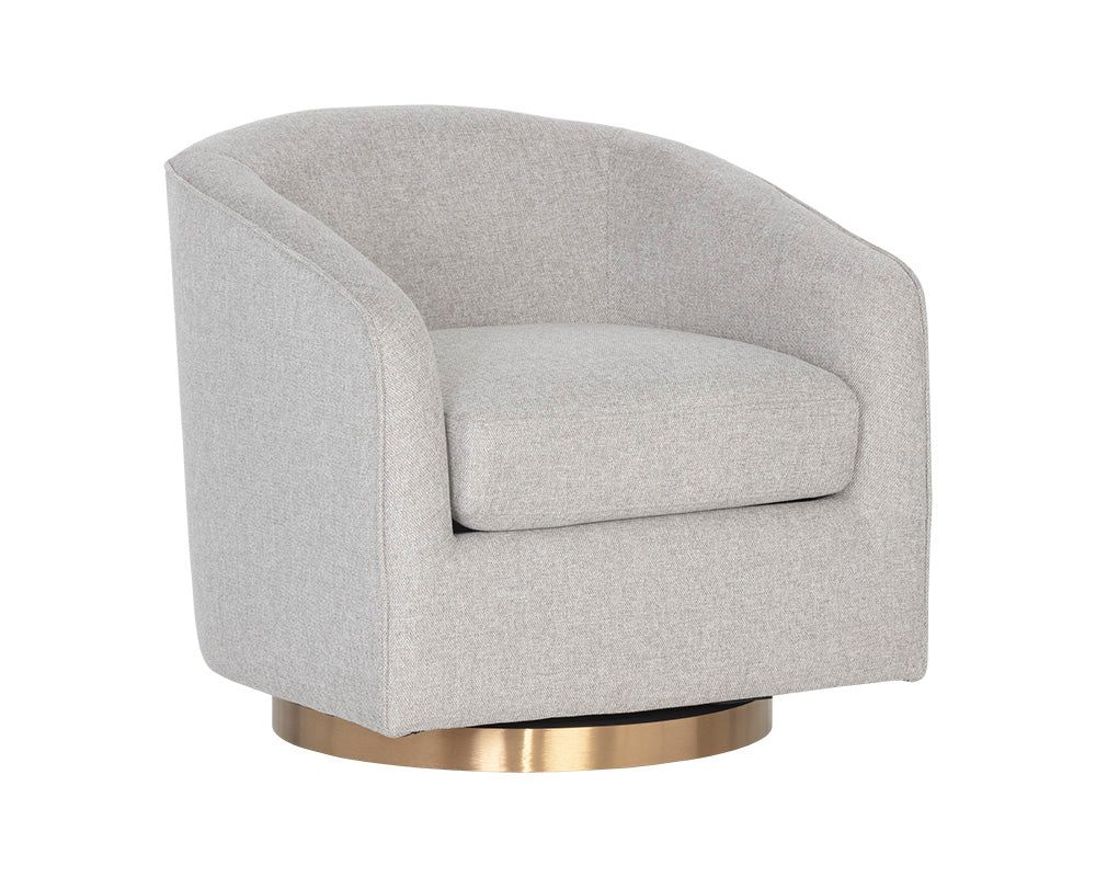 Hazel Swivel Lounge Chair - perfect for casual unwinding | Image 29 | InSTYLE Home & Rugs