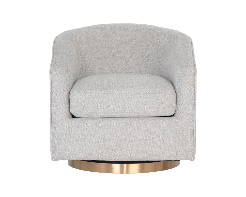 Hazel Swivel Lounge Chair - perfect for casual unwinding | Image 30 | InSTYLE Home & Rugs